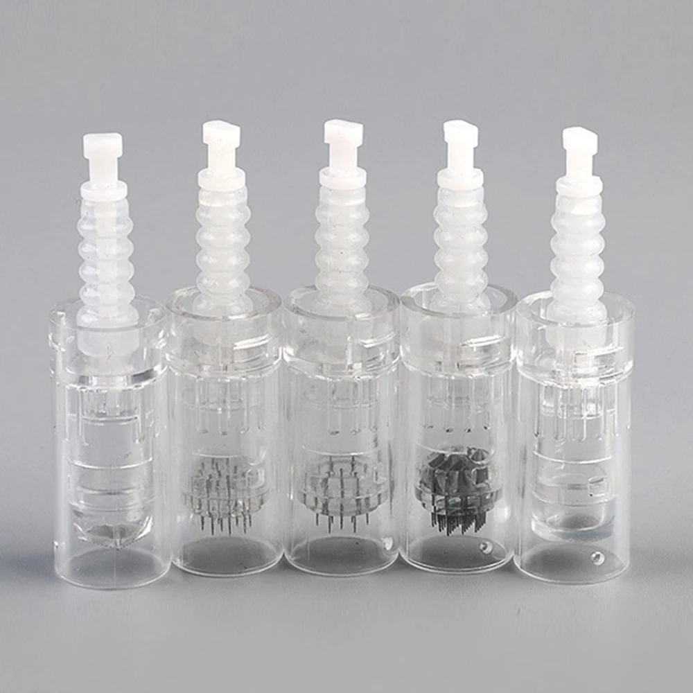 Dermapen N2 M5 M7 E30 F7 Needles Cartridge Derma Bayonet Slot Cartridges Ultima Drpen Microneedles 1/3/5/7/9/12/36/42 Pins Nano