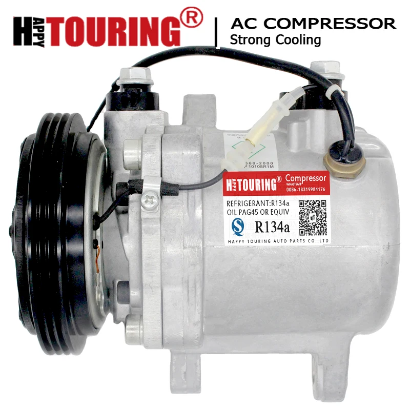 

SS72DLG1 AC Compressor For BENZ MB A-Class W168 Smart Fortwo 450 Ciry-Coupe Cabrio 3pk 1602300111 A1602300011 A1602300111