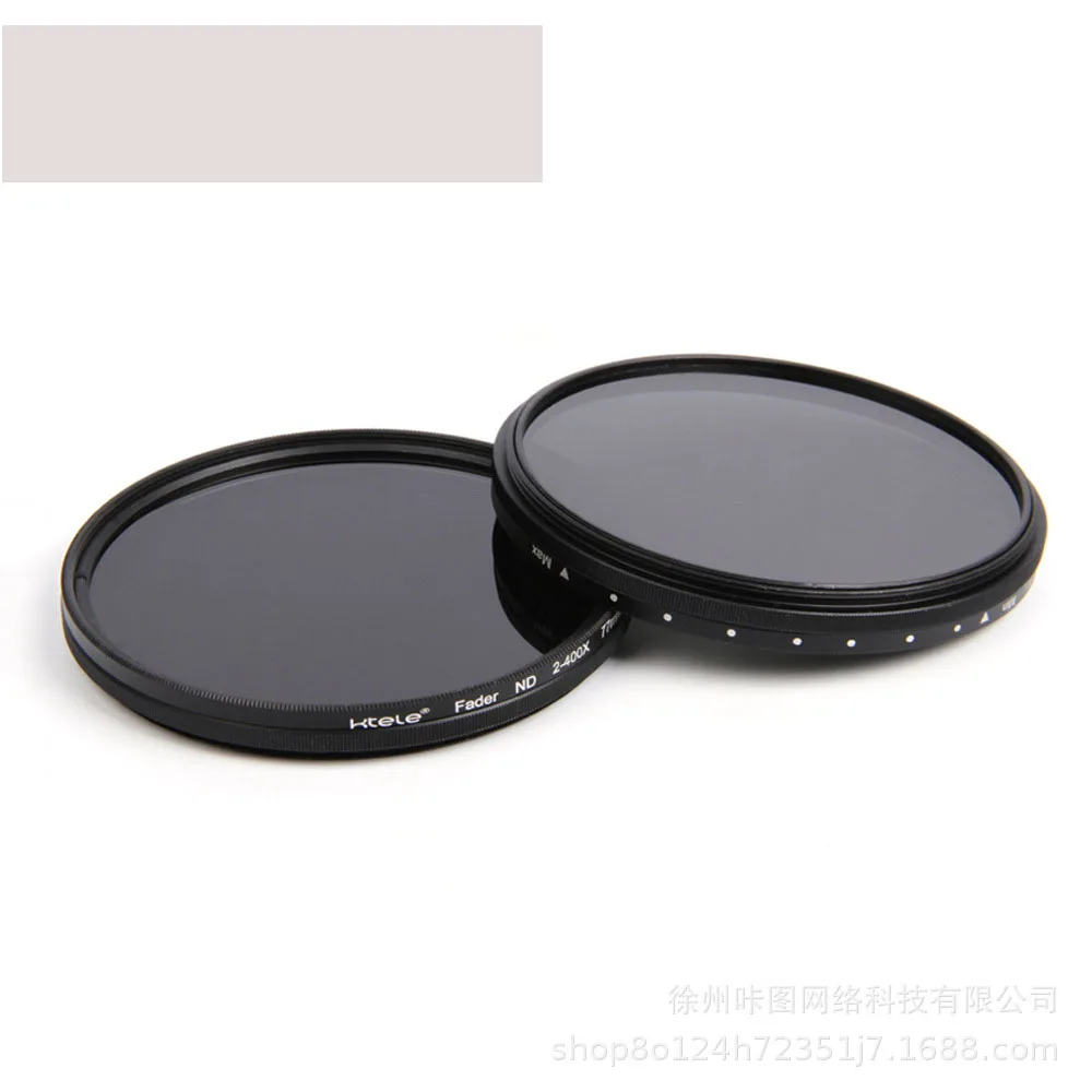 Optical Lens K9 Glass SLR Camera Lens Adjustable 1-9 Level Dimming Camera Camera Accessories Neutral Lens