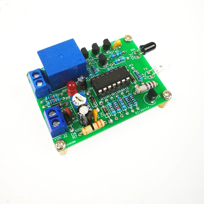 Infrared induction switch kit electronics hobbyist welding copy board exercise electronic components DIY making pieces