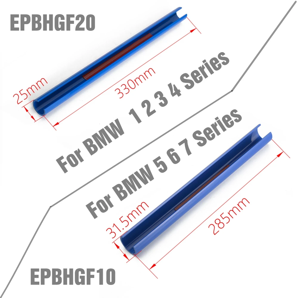 EPMAN 2PCS/SET Front Kidney Grille Cover Frame Trim Strips For BMW 1 2 3 4 5 6 7 Series M Sport Style Sticker EPBHGF20/EPBHGF10