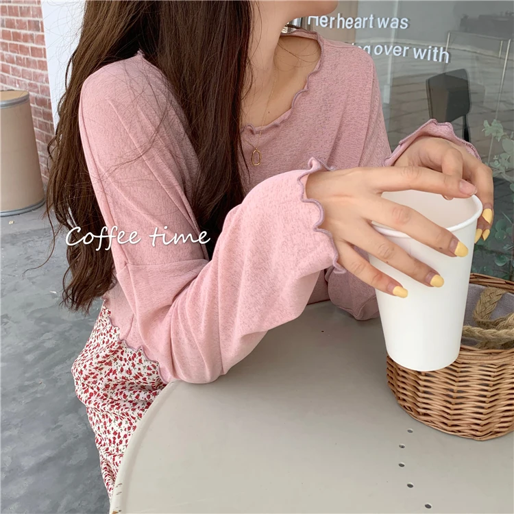 Sexy Sheer Mesh Women Swimsuit Cover Up Thin Ice Silk Beach Cover Up Candy Color Crop Tops See Through T-Shirt Sun Protection