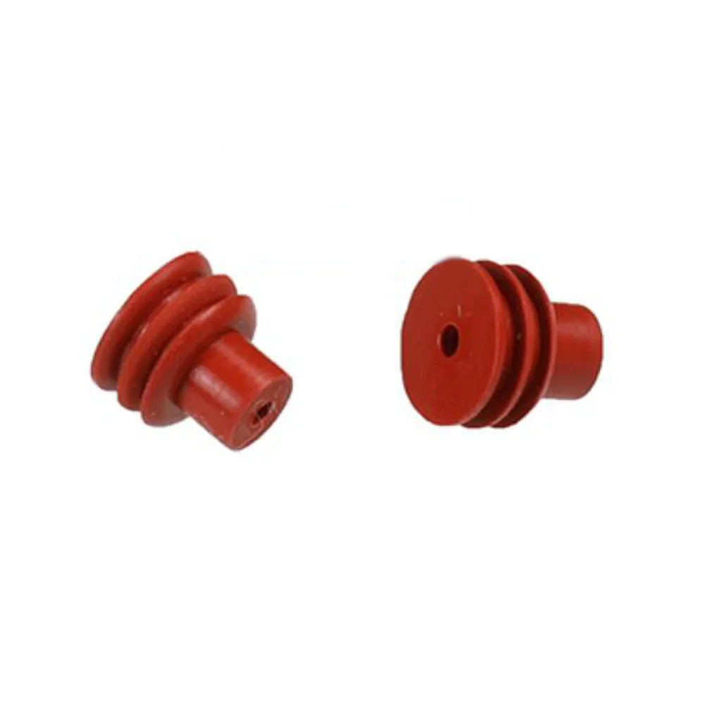 7.5mm car connector waterproof ring/circle,1.0mm Core plug,8mm Rubber seal,Silicone sheath,seal caps for VW car etc.