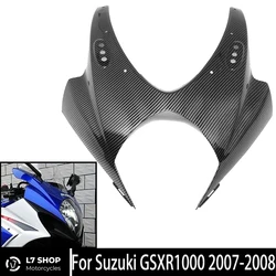 For Suzuki GSXR1000 2007 2008 Motorcycle ABS Carbon Fiber Fairing Parts Injection Protective Head Cover