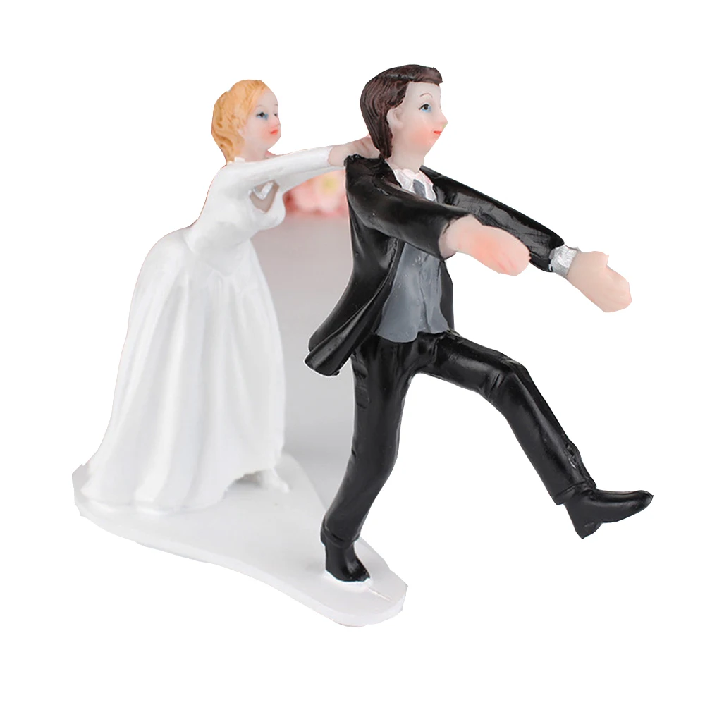 

Cake Doll Resin Decoration Valentine's Day Gift Escape Groom Cake Top Decoration wedding gift toy