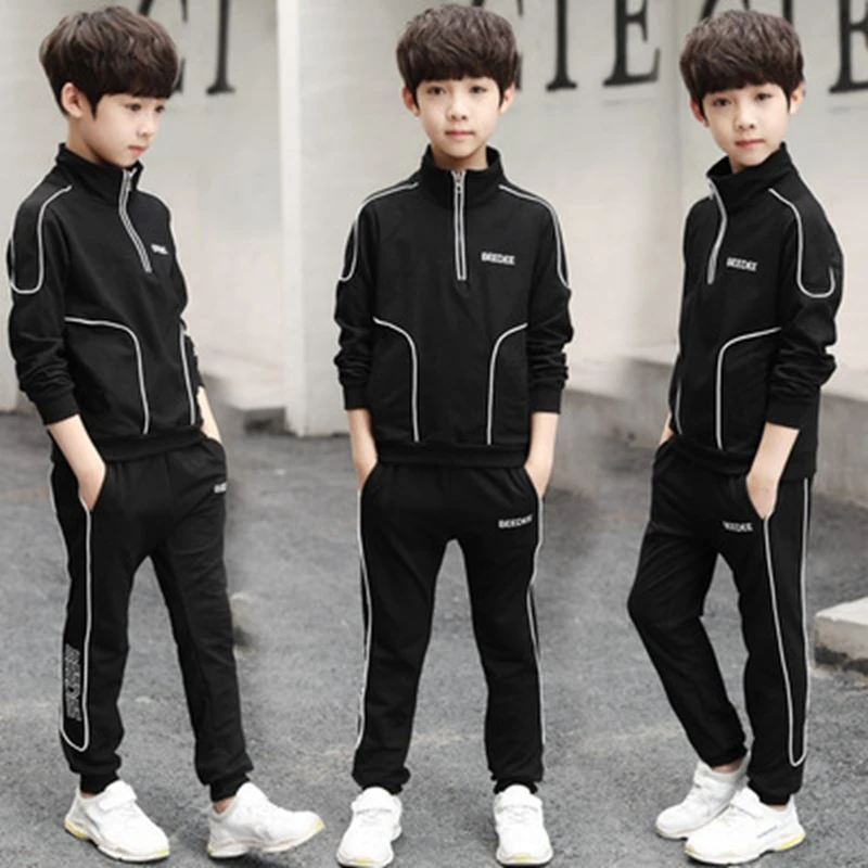 

Boys Clothes Sport Suit Casual Outfits Boys Clothing Sets Autumn Spring Children Clothing Set Tracksuit 5 6 7 8 9 10 11 12 Yrs