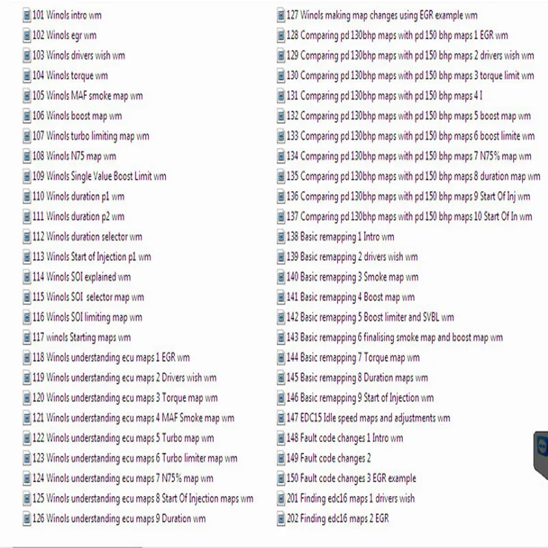 2024 Hot Selling Winols 2.24 + Unlock Patch + Damos Files + Video + + Ecm Titanium v1.61 26000 Drivers include install video