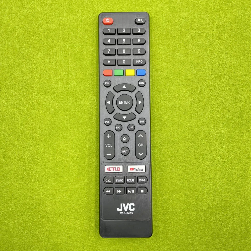 Remote  Control RM-C3349 For JVC SMART  LED/LCD  TV