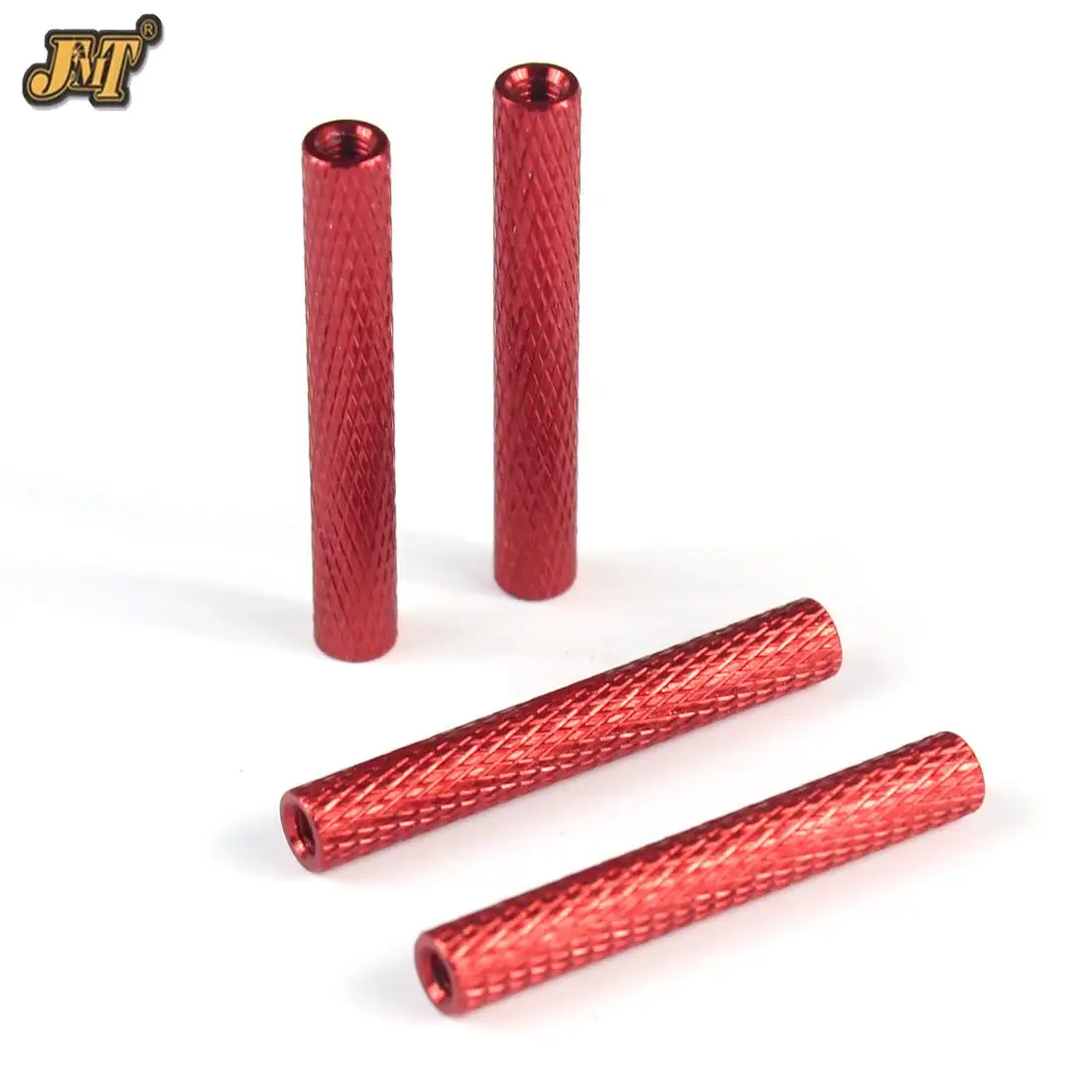 

4Pcs M3 Round Aluminum Column Rods Tube Standoff Round Alloy Spacer Stud Fastener 13 30 35mm for RC Multirotors Quadcopter Model