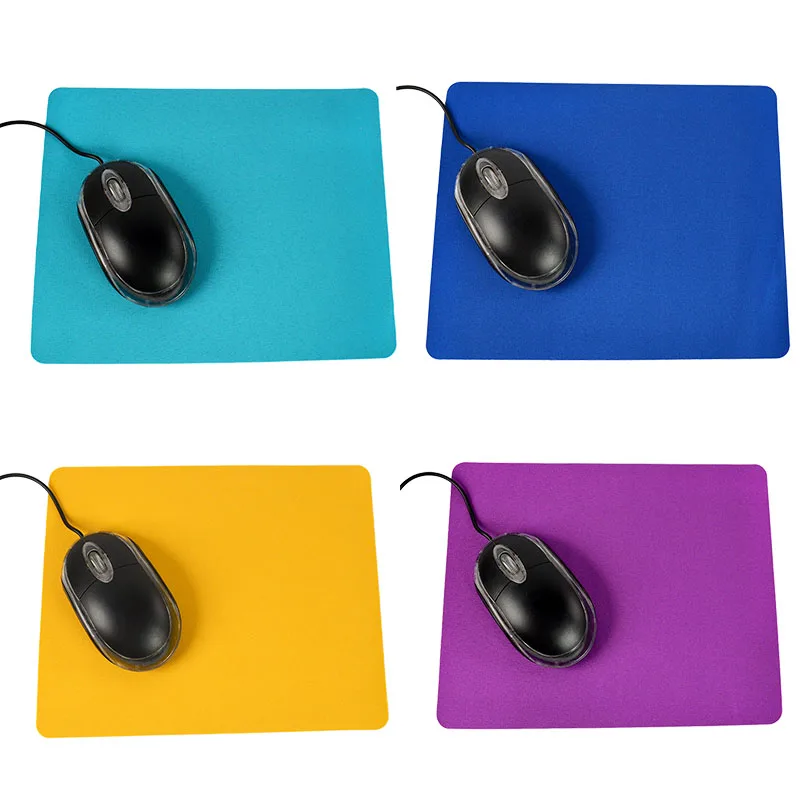 Ultra-thin Square Comfy Anti-Slip Mouse Pad For Optical/Trackball Mat Mice Pad Computer for Gaming PC Laptop Mac  215*175*0.7MM