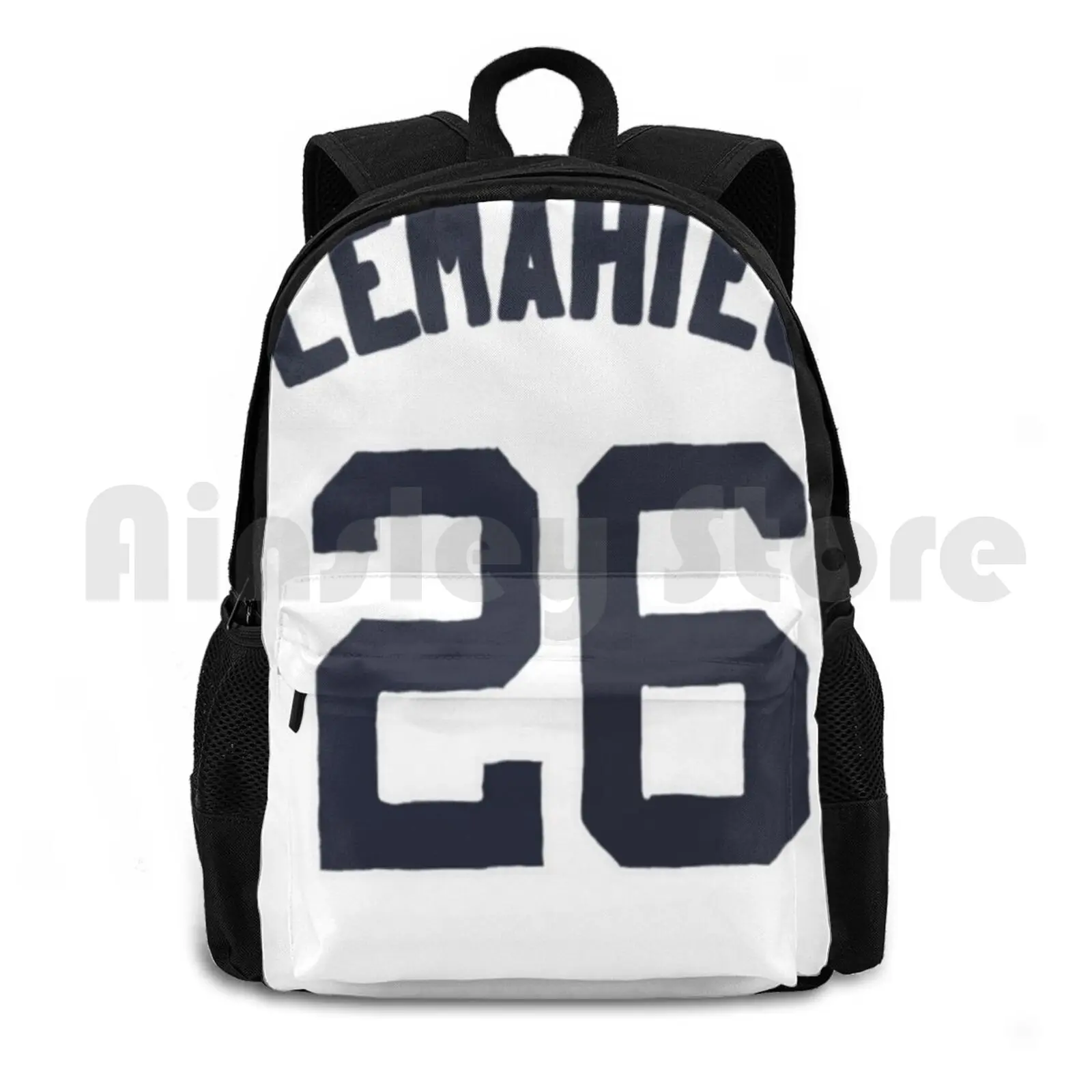 Dj Lemahieu Outdoor Hiking Backpack Waterproof Camping Travel Baseball Football Hockey Basketball Sports Dj Lemahieu