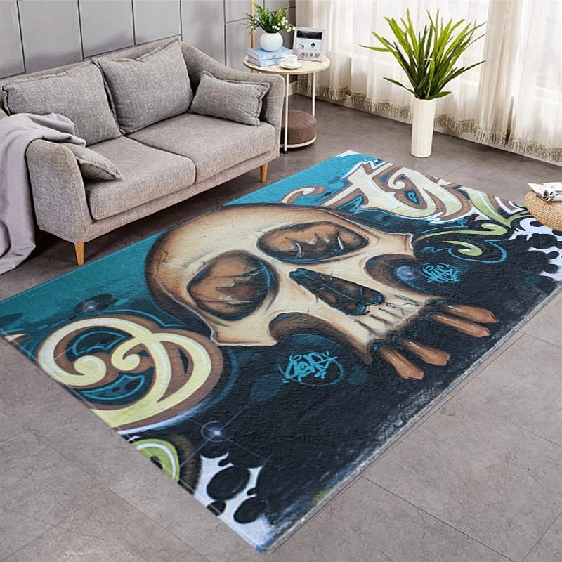 Cartoon Printed 3D Carpets for Living Room Area Rugs Home Decor Kids Teens Bedroom Floor Mat Doormat Entrance Mat Alfombra Tapis