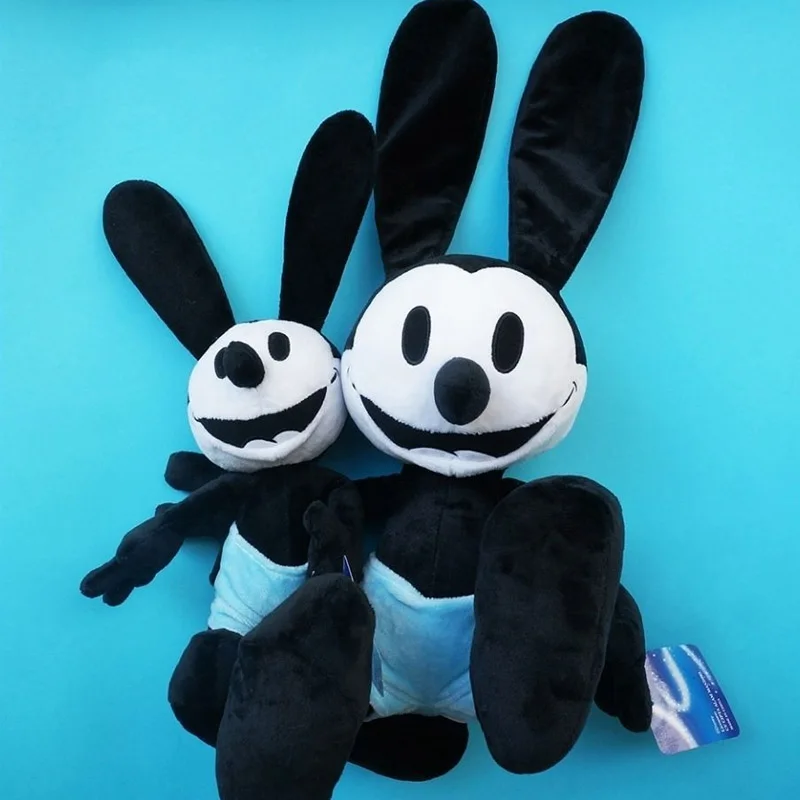 Oswald The Thỏ May Mắn Sang Trọng Disney Đồ Chơi Chuột Mickey Đáng Thú Nhồi Bông Cho Trẻ Em Ngủ Bé Gái Yêu Thích Búp Bê Quà Tặng Sinh Nhật