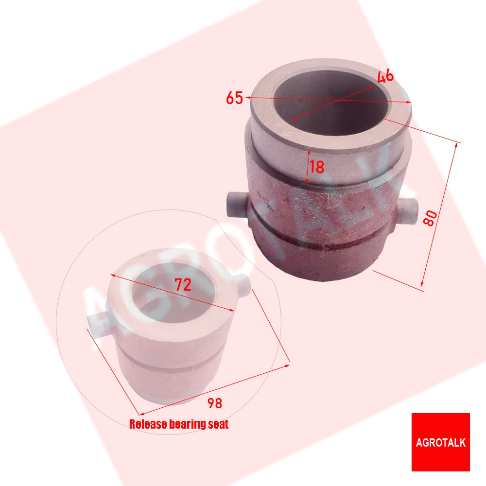 

Release bearing seat for DF350 / DF300 / DF354 tractor parts, Part number 300.21C.108