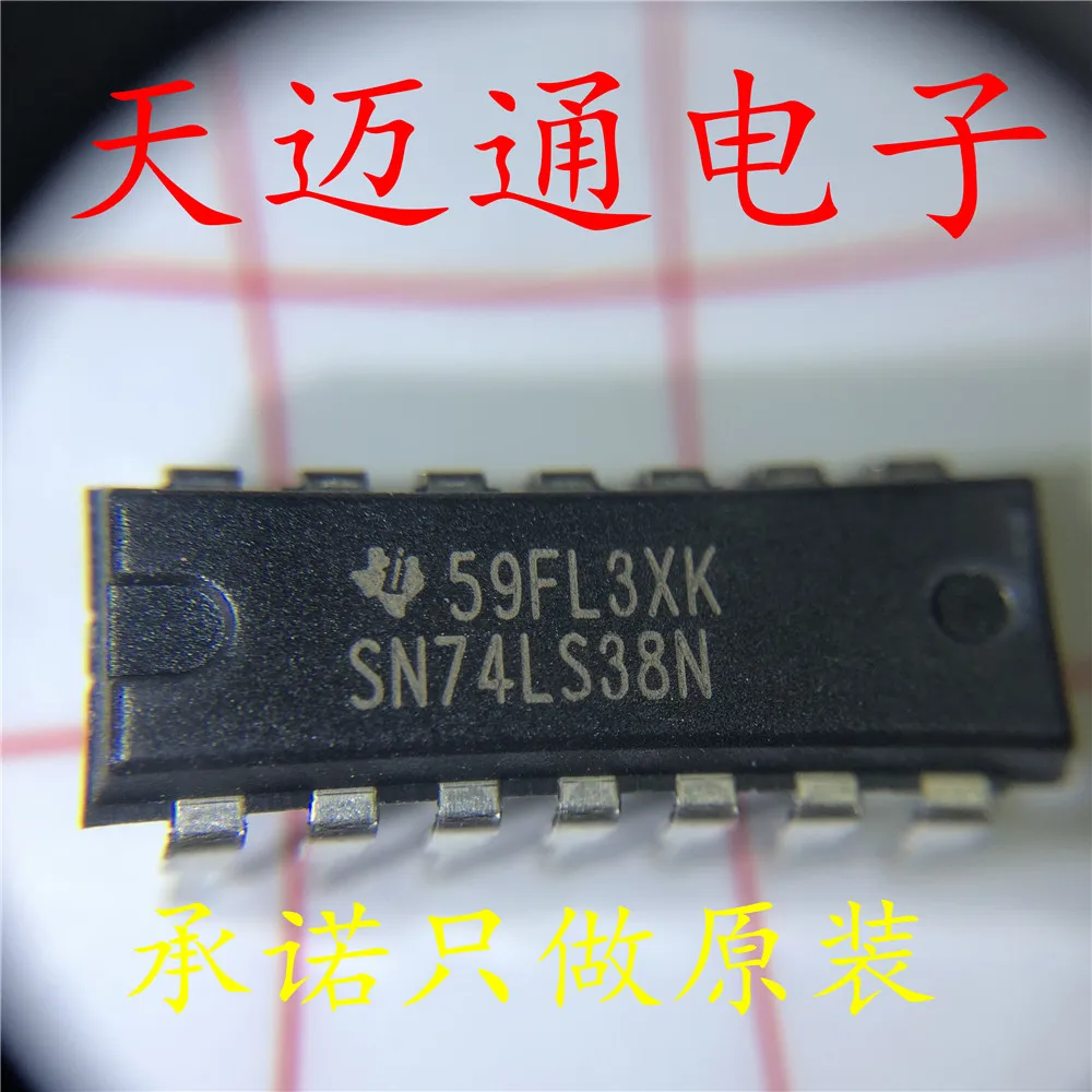 

Free shipping SN74LS38N 74LS38 DIP14 TI BOM 10PCS