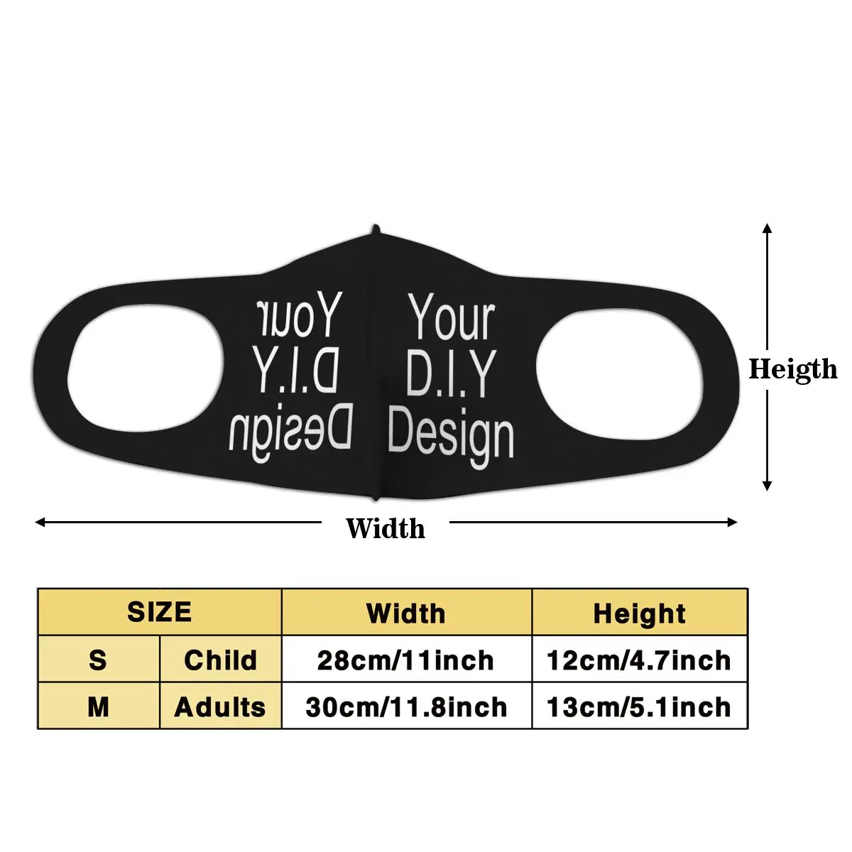 10 teile/los DIY Design Maske Spezialisiert Individuelles Logo Foto Mund Gesicht Maske Atemschutz für Erwachsene Kid Waschbar Wiederverwendbare Anti