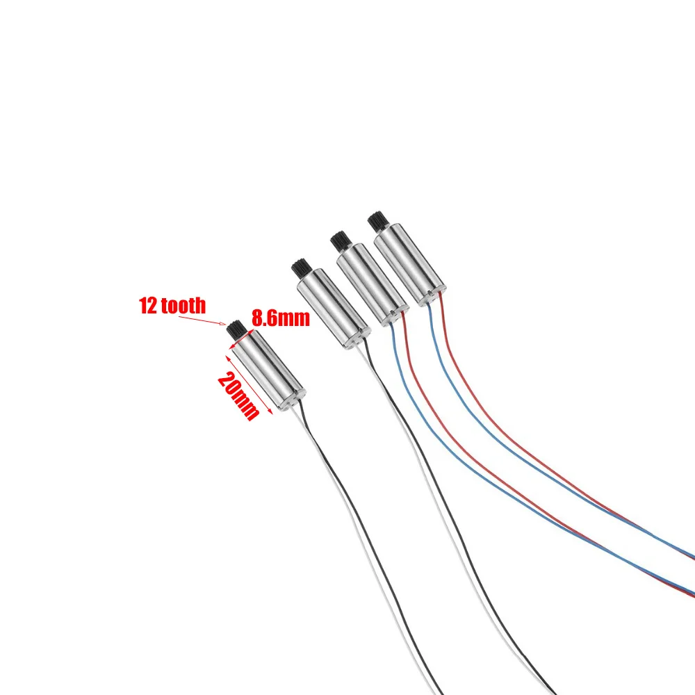 S167 S166 S604 RC Camera Drone 4K GPS Follow Pro Selfie Składany Quadcopter Silniki Akcesoria S167GPS zapasowy zapasowy