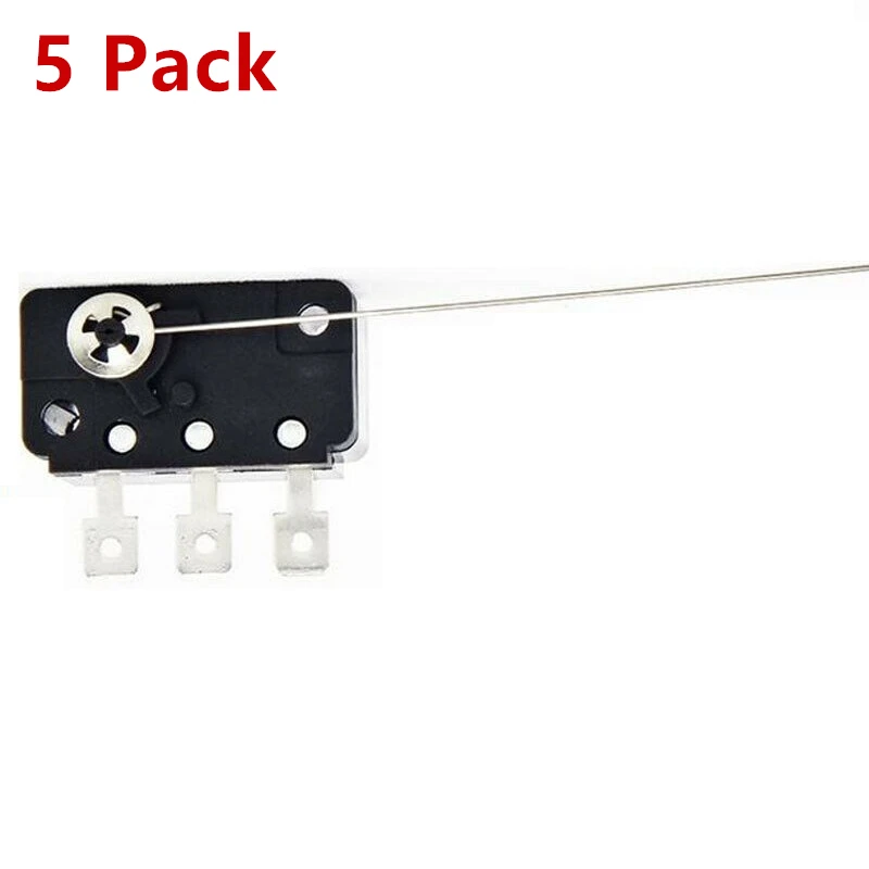 5Pcs 4.8mm Terminal Connectors Microswitch For Arcade Change-Coin Acceptor Micro Switch Replacement Accessories Wholesale