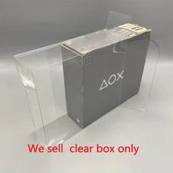High-quality for PlayStation one for PS1 transparent plastic game protection collection box