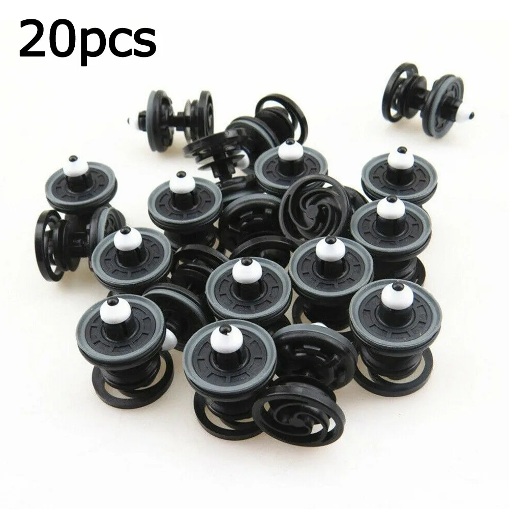 20X Car Interior Door Panel Push Type Clips Plenum Push Type Clip For Golf PassatBus T5 for Taureg  7L6868243 door panel buckle