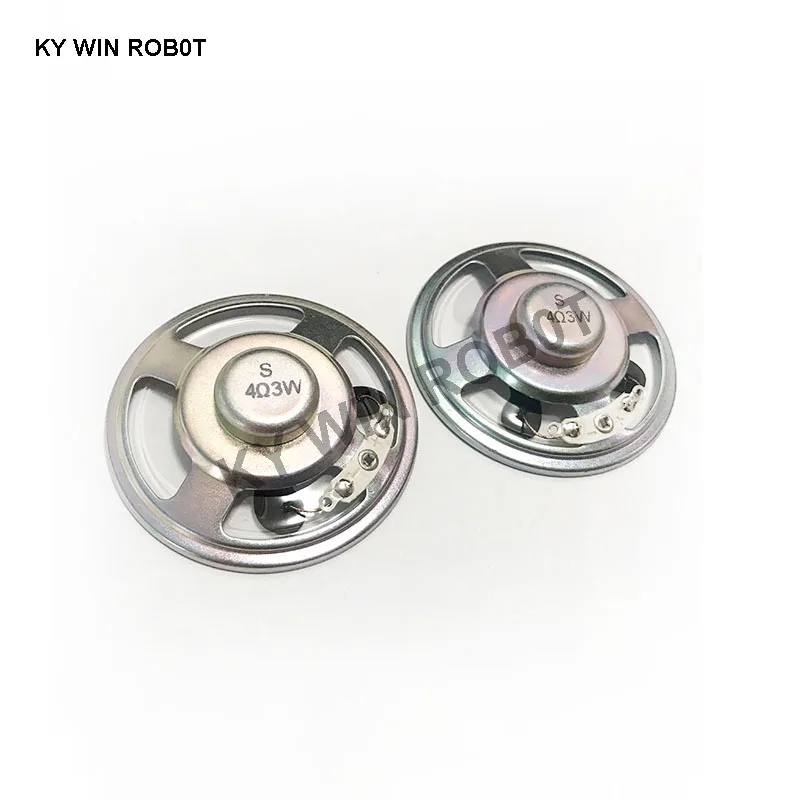 2pcs/lot New Ultra-thin speaker waterproof 4 ohms 3 watt 3W 4R speaker Diameter 57MM 5CM thickness 13MM