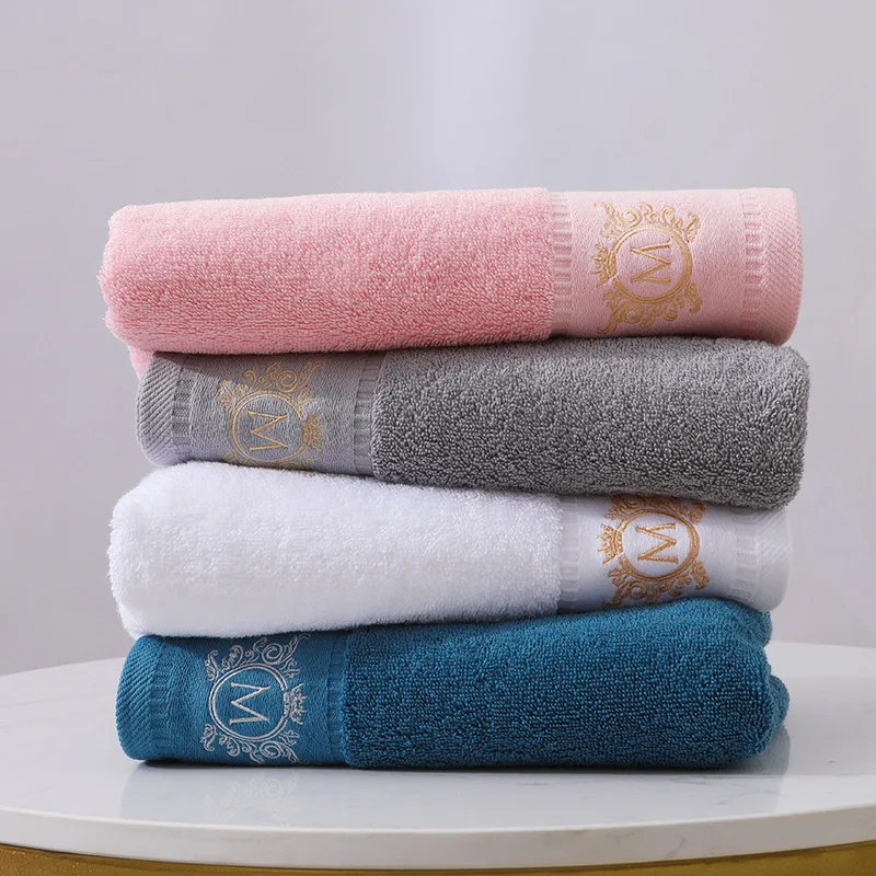 AHSNME Mint Green 100% cotton solid color bath towels SPA club sauna beauty small towel face towel salon Custom LOGO