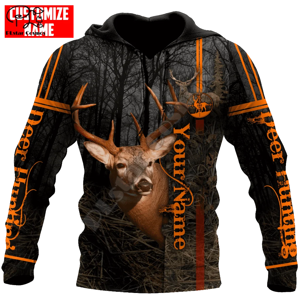 

PLstar Cosmos Deer Hunting Animal Hunter Camo Tattoo NewFashion Tracksuit Men/Women 3DPrint Casual Funny Long Sleeve Hoodies X7