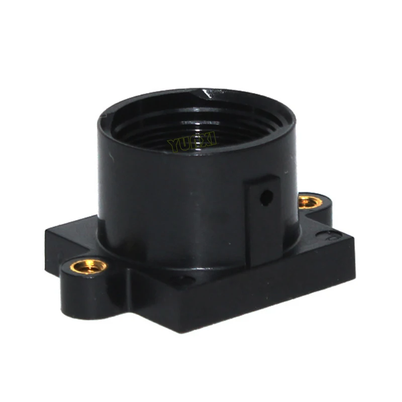 M12 Lens Mount Holder PC+30%GF with 650nm IR Filter Support 20mm Hole Distance for PCB Board Module or CCTV Camera