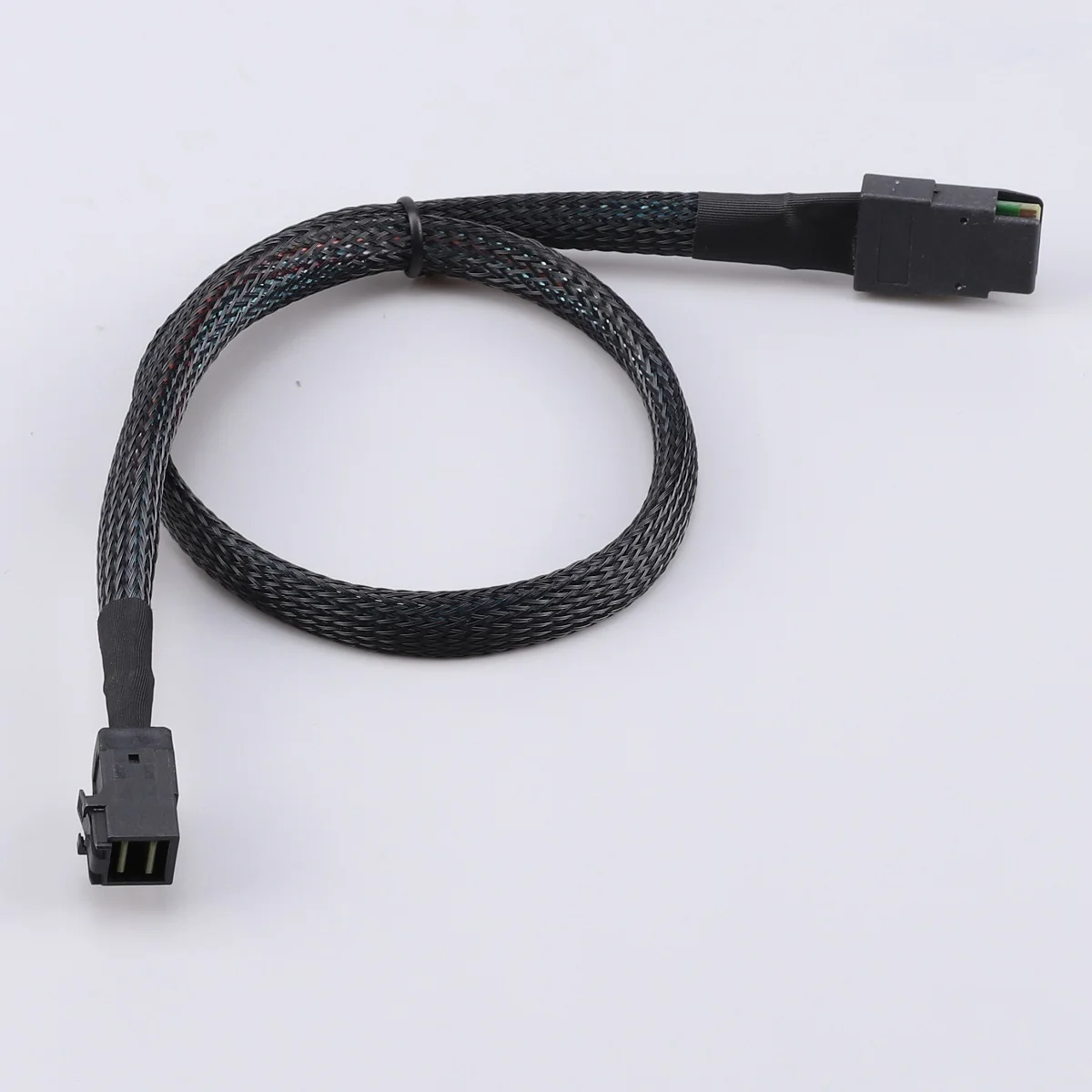 كابل بيانات الخادم الداخلي MINI SAS 8643 إلى SFF 8087 HD 0.5M/1M Mini-sas HD SFF-8643 كابل غارة القرص الصلب لخادم البيانات