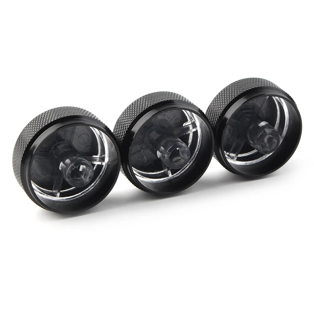 3Pcs Car Air Condition A/C Panel Control Switch Knob Cover For MAZDA 3 M3 Mazda3 2004 2005 2006 2007 2008 2009