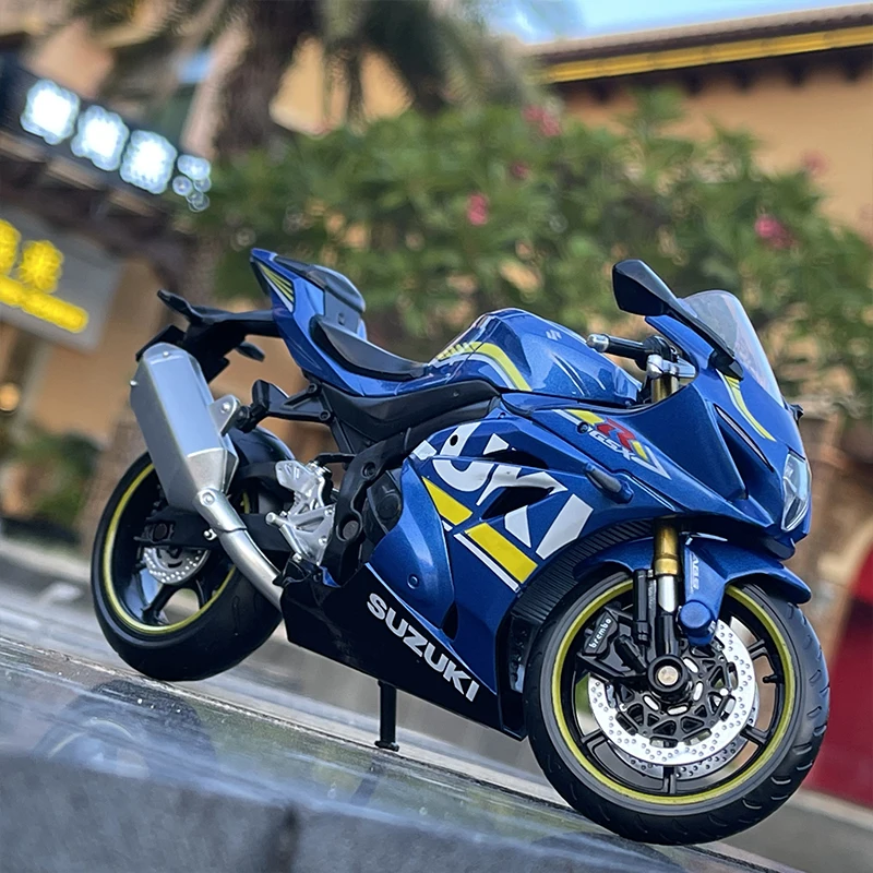 

1:12 SUZUKI GSX-R1000 Alloy Racing Motorcycle Model Simulation Diecast Metal Street Motorcycle Model Collection Kids Toys Gifts