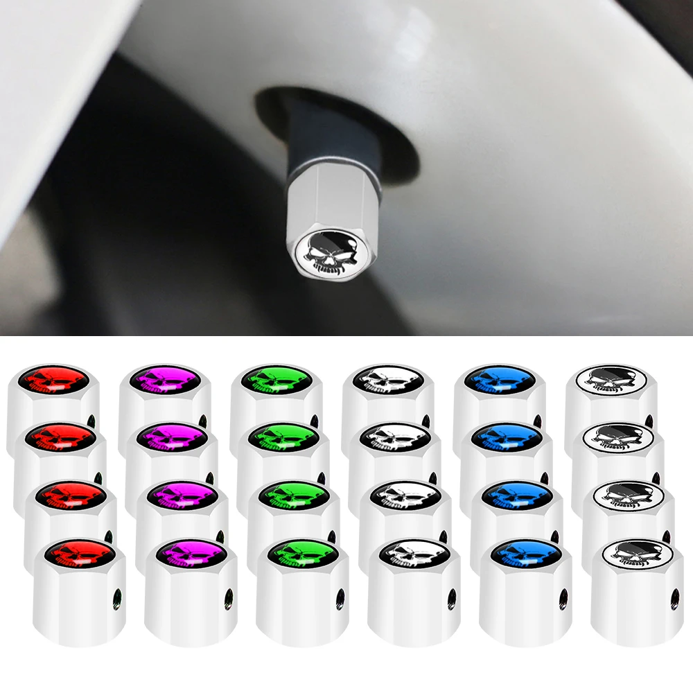 Set 5 Pezzi Tappi Valvola Pneumatico Antifurto Dito Medio - Lega Di Zinco, Universale Per Auto (Audi, VW, Toyota, BMW, Benz) - Argento
