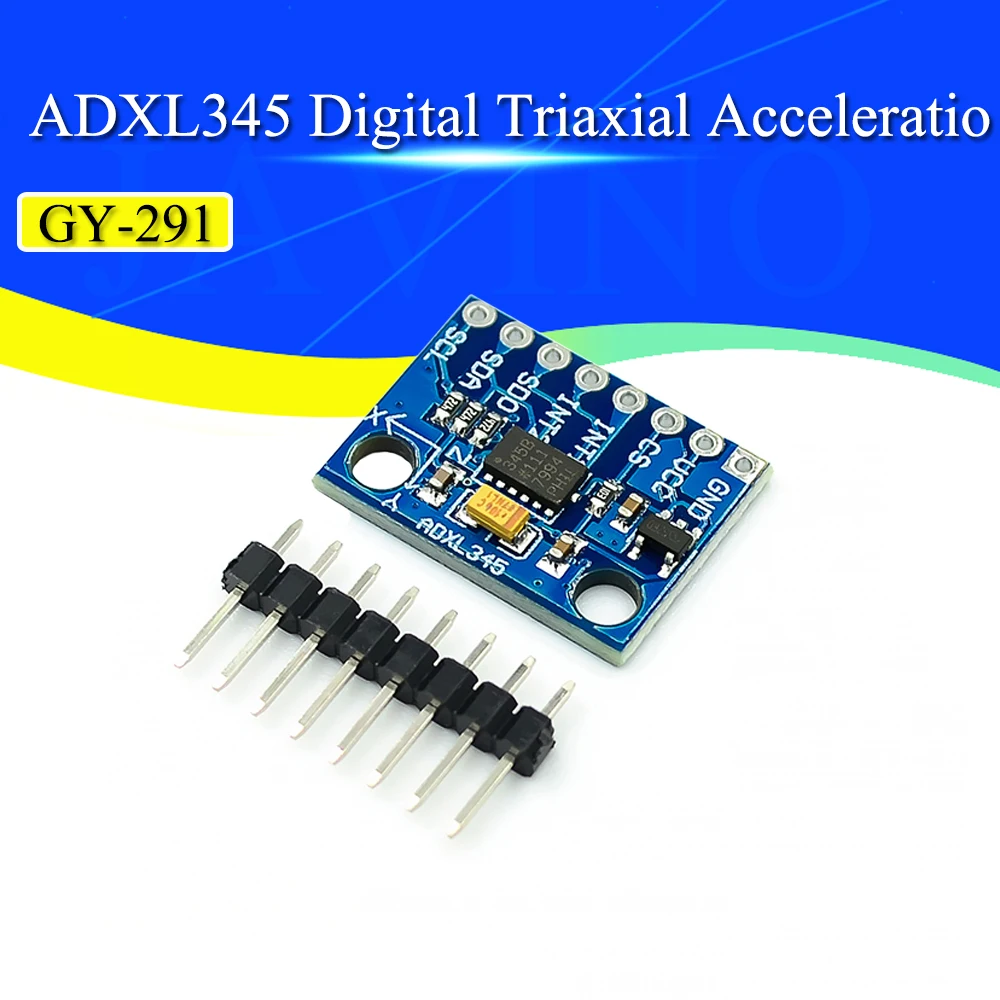 GY-291 ADXL345 Digital Three-axis Acceleration Of Gravity Tilt Module IIC SPI Transmission