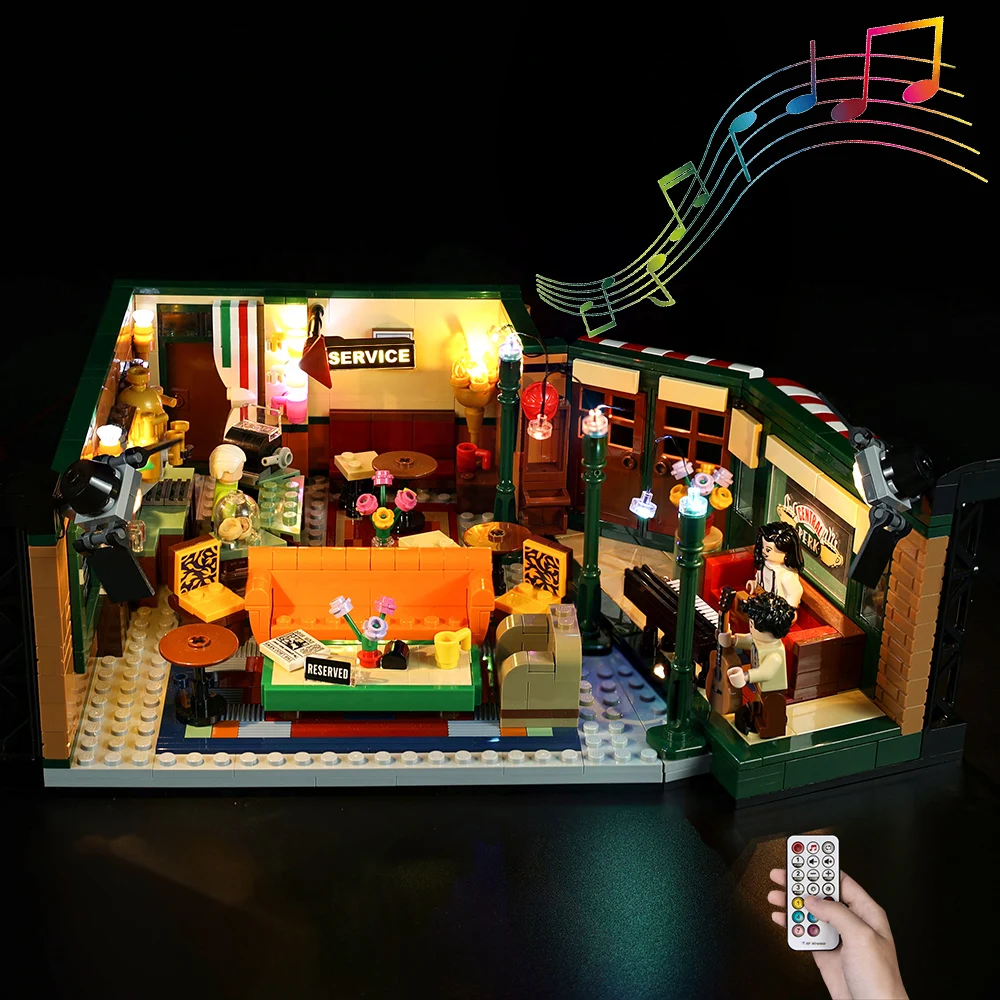 

Kyglairng Led Light Kit for LEGO 21319 The Television Series Friends Coffee Shop Centeral Perk (Not Include The Blocks Set )