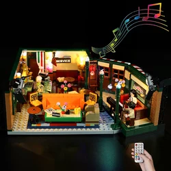 Kyglairg LED 조명 키트, LEGO 21319 The Television Series Friends 커피숍 센터 퍼크 (블록 세트 미포함)