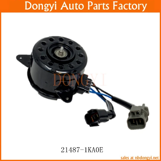 

Auto Air Conditioner Cooling Electric Fan Motor 21487-1KA0E 214871KA0E