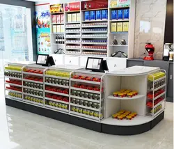 Convenience store cashier supermarket store baby store small fruit store cigarette and wine cabinet cashier snack store counter