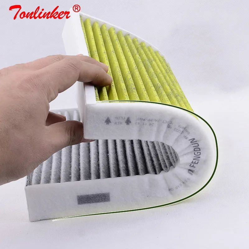 TONLINKR Cabin Filter For Audi A4 A5 B9 A6 C8 A7 4K A8 D5 Q5 FY Q7 Q8 4M 2016 2017 2018 2019 2020 2021 2022 8W0819439 4M0819439B