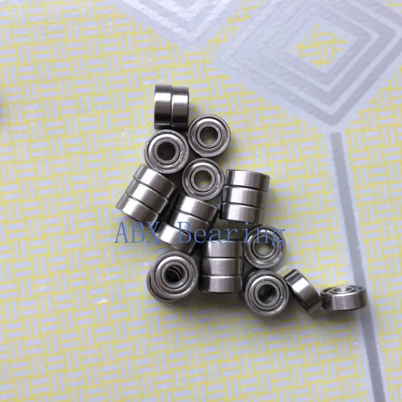 10pcs MR104ZZ L-1040 MR104 deep groove ball bearing 4x10x4 mm miniature bearing ABEC3