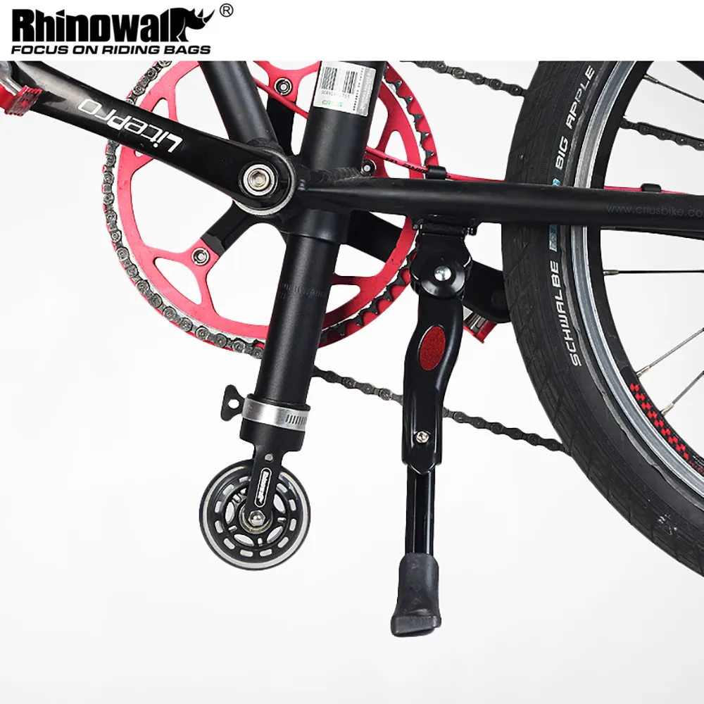 Rhinowalk Scroll Wheel Booster for Folding Bicycle Scroll Wheel Booster Wheel Roller Assistor Booster Training Auxiliary Easy To