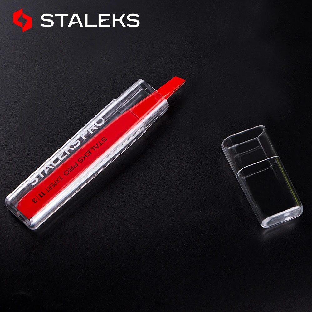 STALEKS Expert TE-11-3 Professional Eyebrow Clip Tweezers Military-grade Perfect Closure Effortlessly Pinch Fine Hair Beard AISI