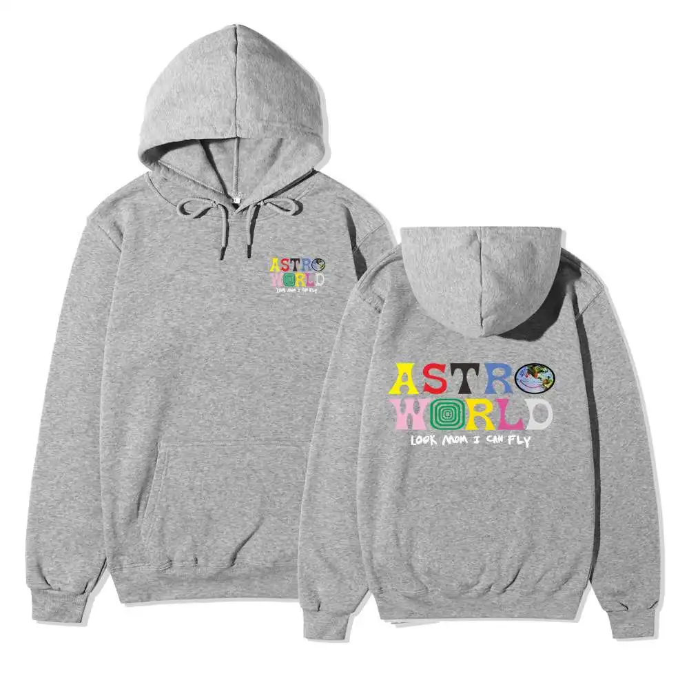 TRAVIS SCOTT ASTROWORLD WISH YOU WERE HERE HOODIES fashion letter ASTROWORLD HOODIE streetwear Man woman Pullover Sweatshirt