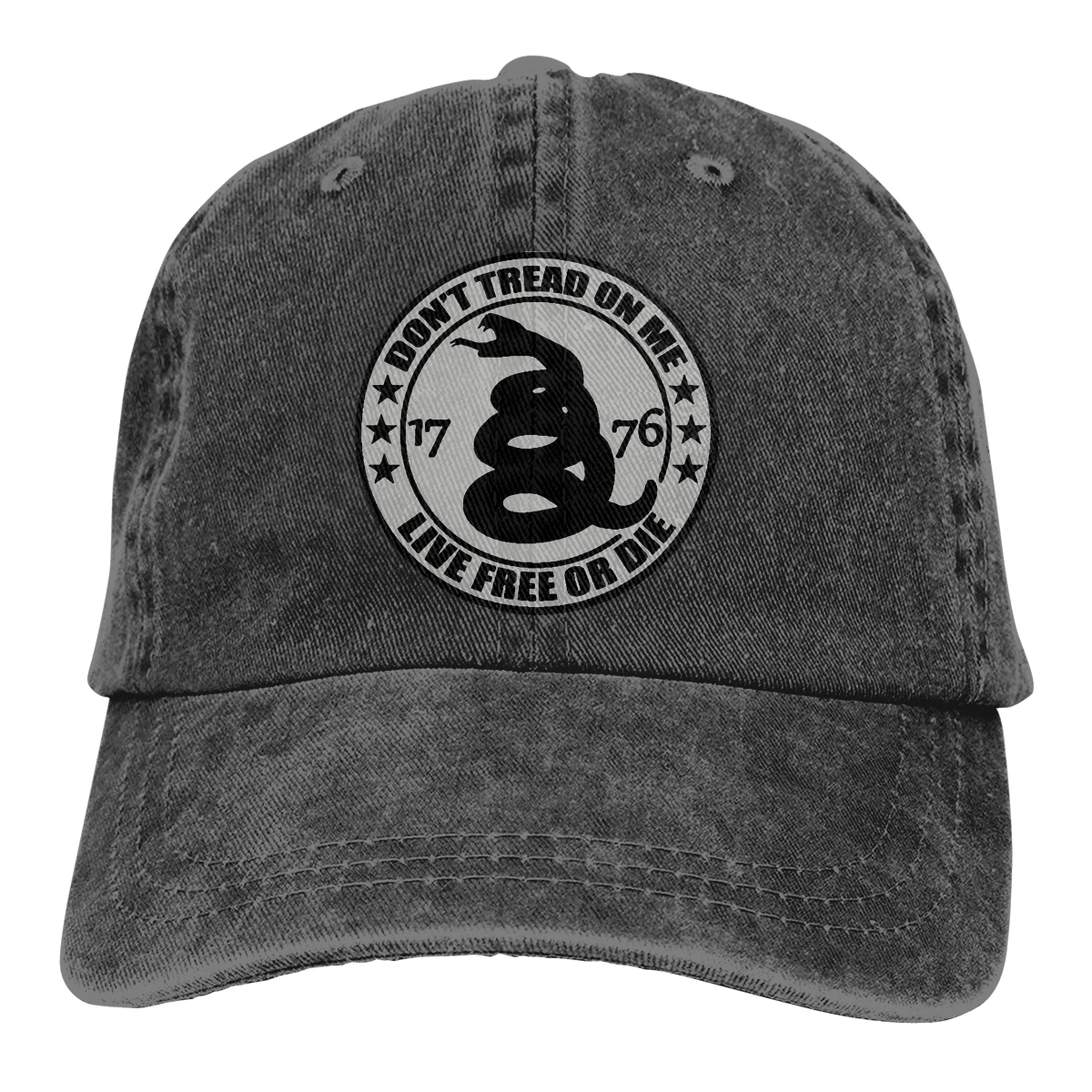 Live Free Or Die The Baseball Cap Peaked capt Sport Unisex Outdoor Custom Don't Tread On Me USA Hats