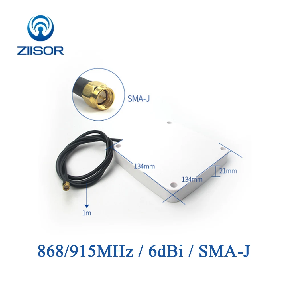 Imagem -05 - Antena Direcional Rfid para Comunicação Antena de Painel Uhf Antenas Macho Sma Wifi Tx900 915mhz 868 Mhz 900m n Fêmea