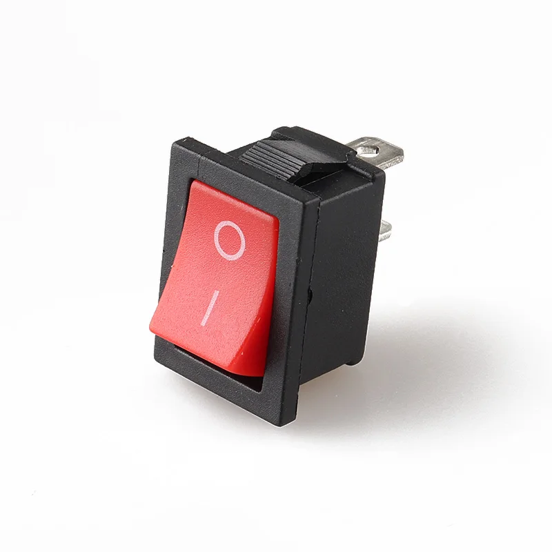 KCD1-101B/2P Rocker Switch High Quality on-off PA66 Material Shell 250V Voltage 6A Electric Current