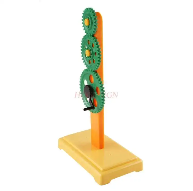 Set Roda Gigi dan Set Katrol Pendukung Instrumen Demonstrasi Pengajaran Peralatan Eksperimental Transmisi Fisik