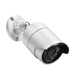 AZISHN-Câmera de Vigilância de Alta Definição, Câmera CCTV, Metal Shell, AHD, Exterior, 6Pcs Matriz, LED IR, AHD, 720P, 1080P, IP66, AHD