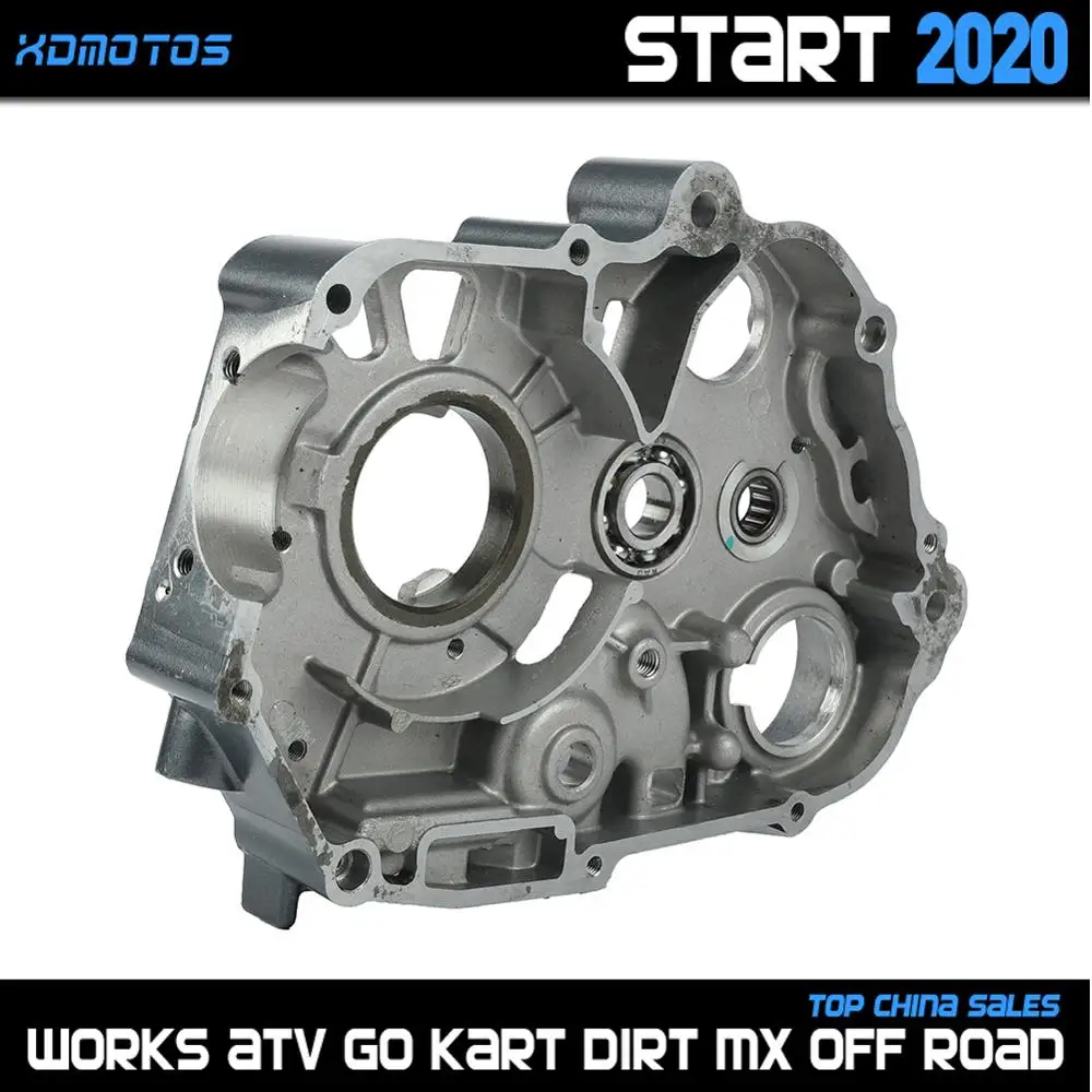 Motorcycle CrankCase Right Side Crank Case For LF150 lifan 150 150cc Horizontal Kick Starter Engine Dirt Pit Bike Parts