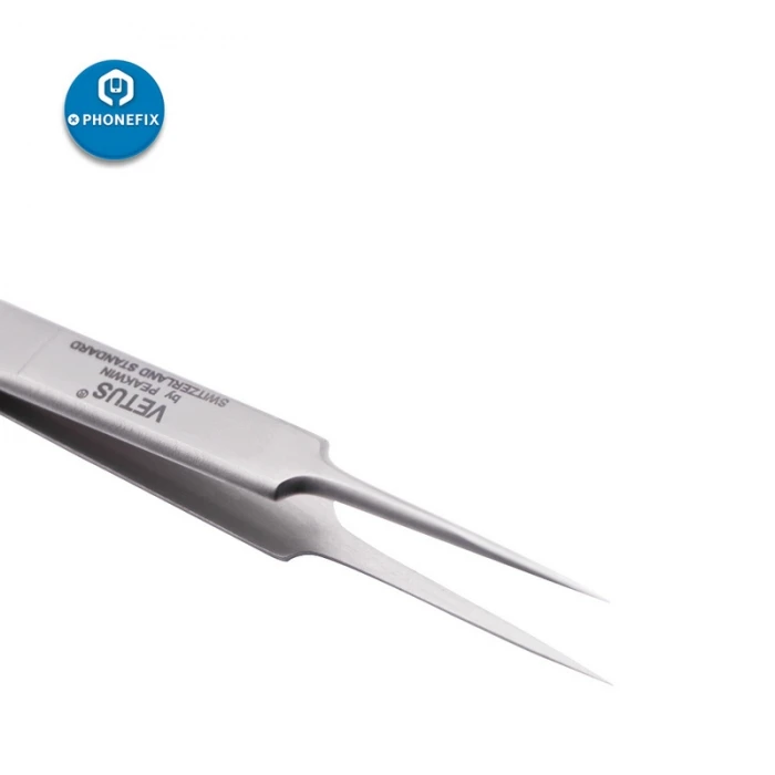 Vetus 5sa-jp pinças de aço inoxidável de alta precisão afiada pinças de solda do telefone móvel ferramentas de reparo para iphone ipad