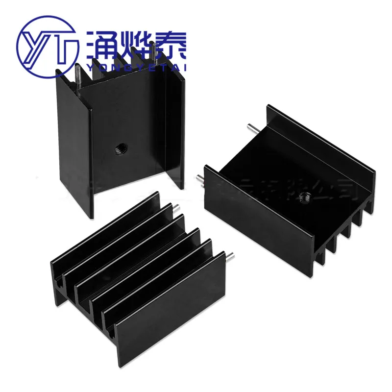 

YYT 5PCS Pin heat sink 30*23*16MMM TDA7294/L298 and other IC special/aluminum heat sink